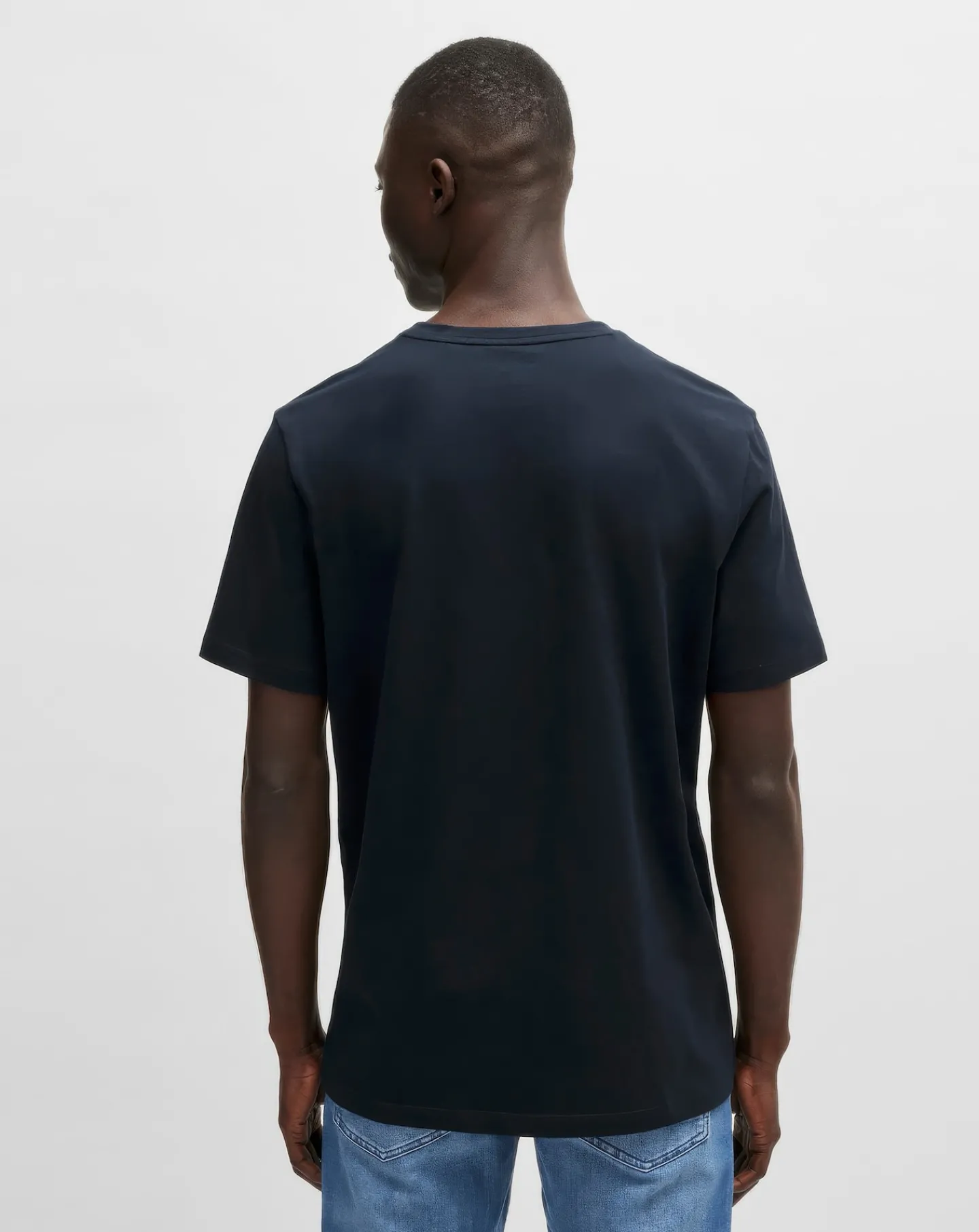 BOSS Short Sleeve Logo Patch T-Shirt in