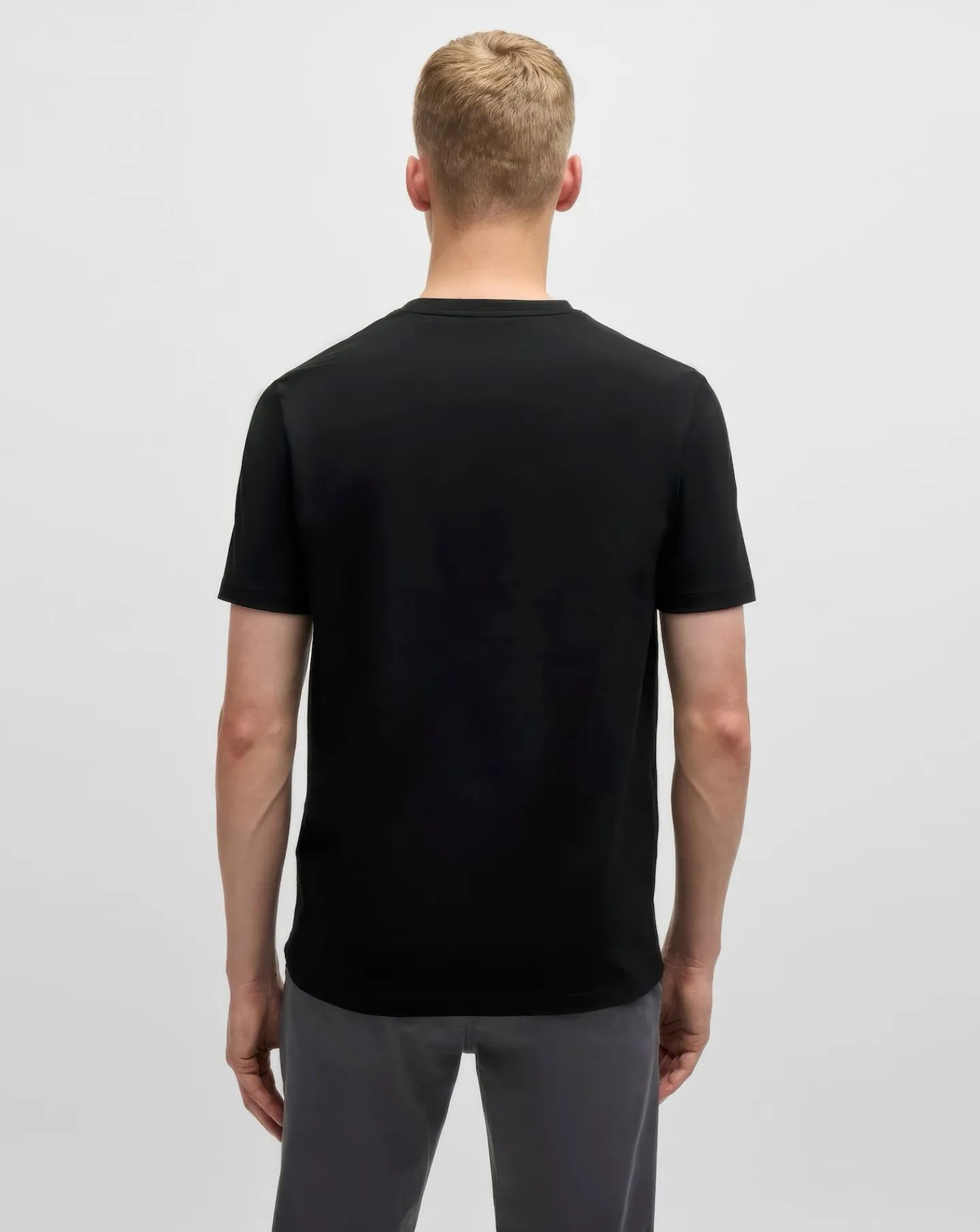 BOSS Short Sleeve Logo Patch T-Shirt in