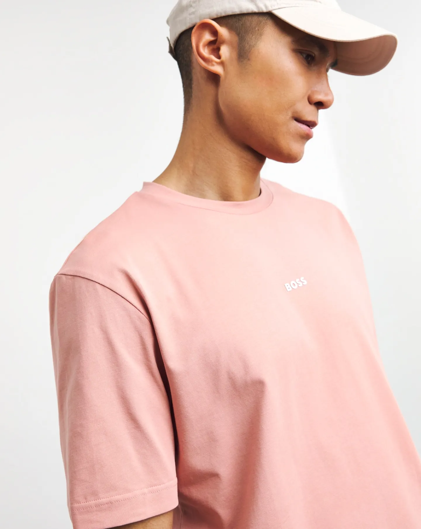 BOSS Short Sleeve Centre Logo T-Shirt