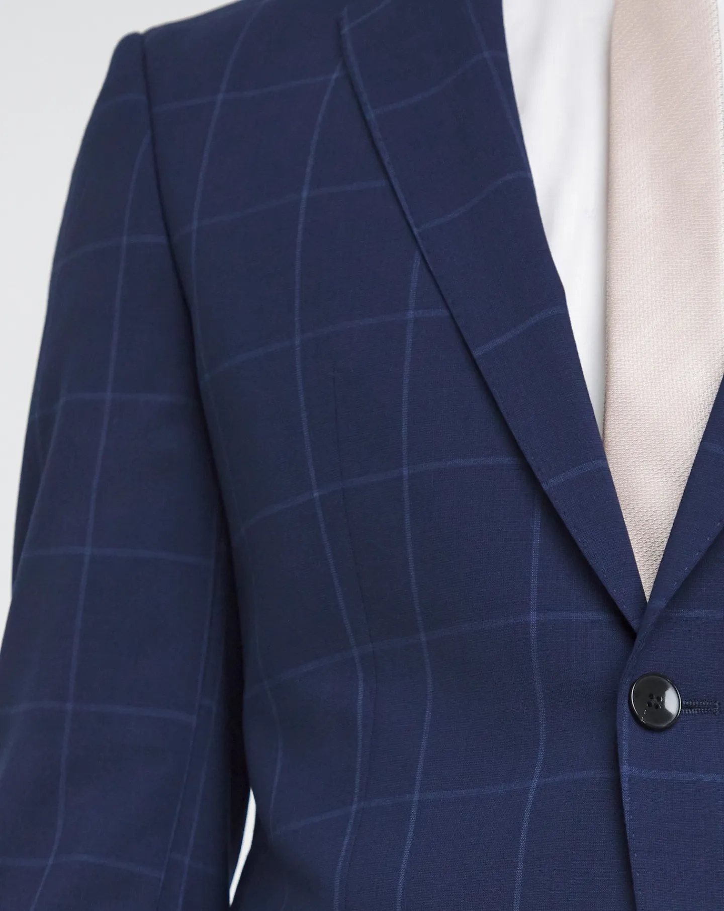 BOSS Slim Fit Check Suit Jacket