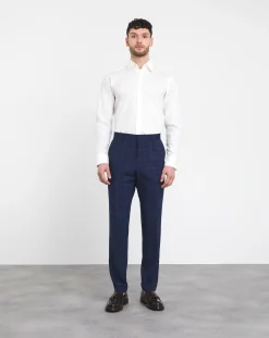 BOSS Slim Fit Check Suit Trouser