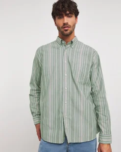 BOSS Striped Long Sleeve Shirt