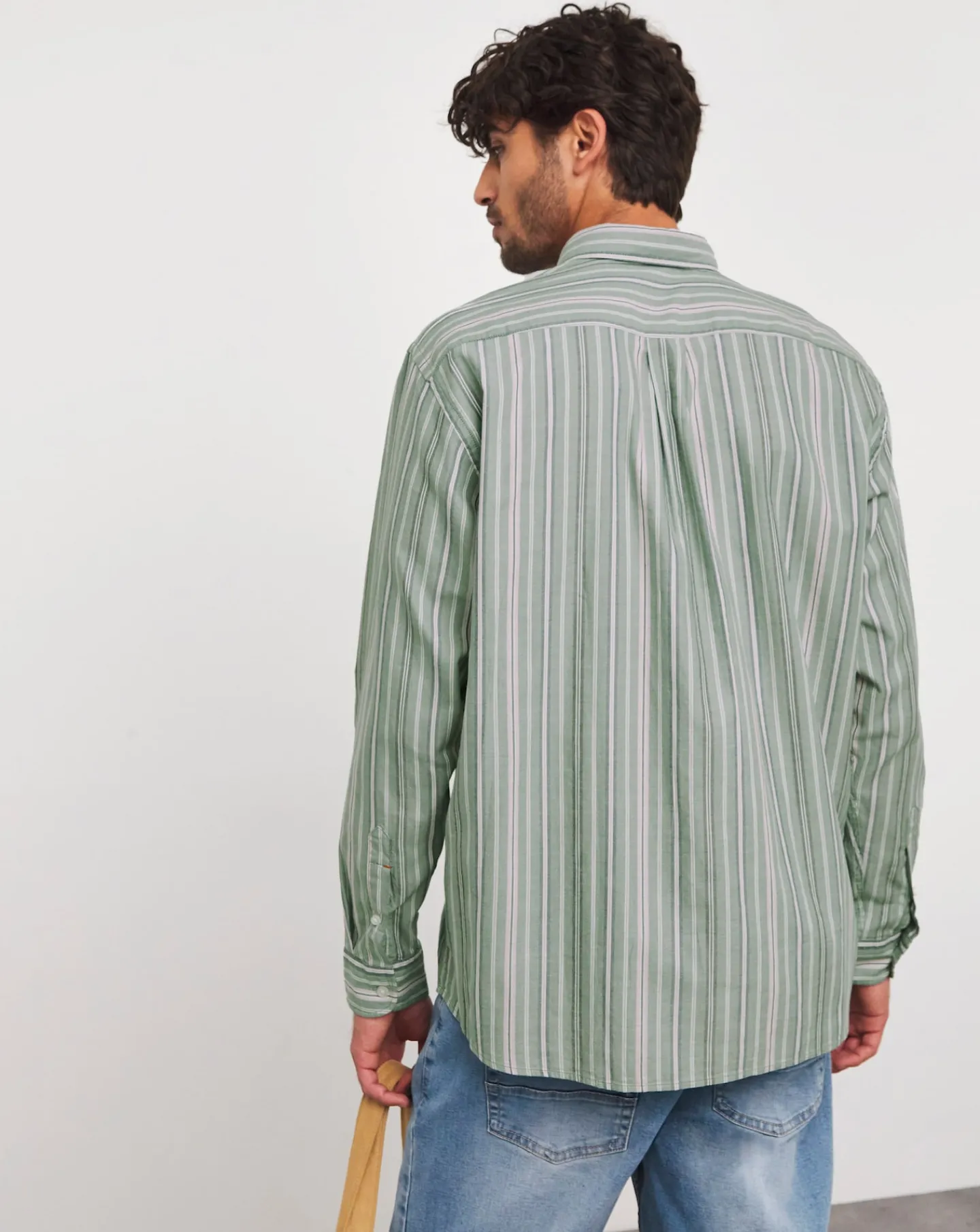 BOSS Striped Long Sleeve Shirt