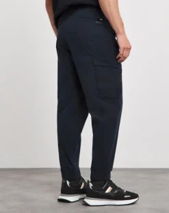 BOSS Tapered Cargo Trouser Dark Blue