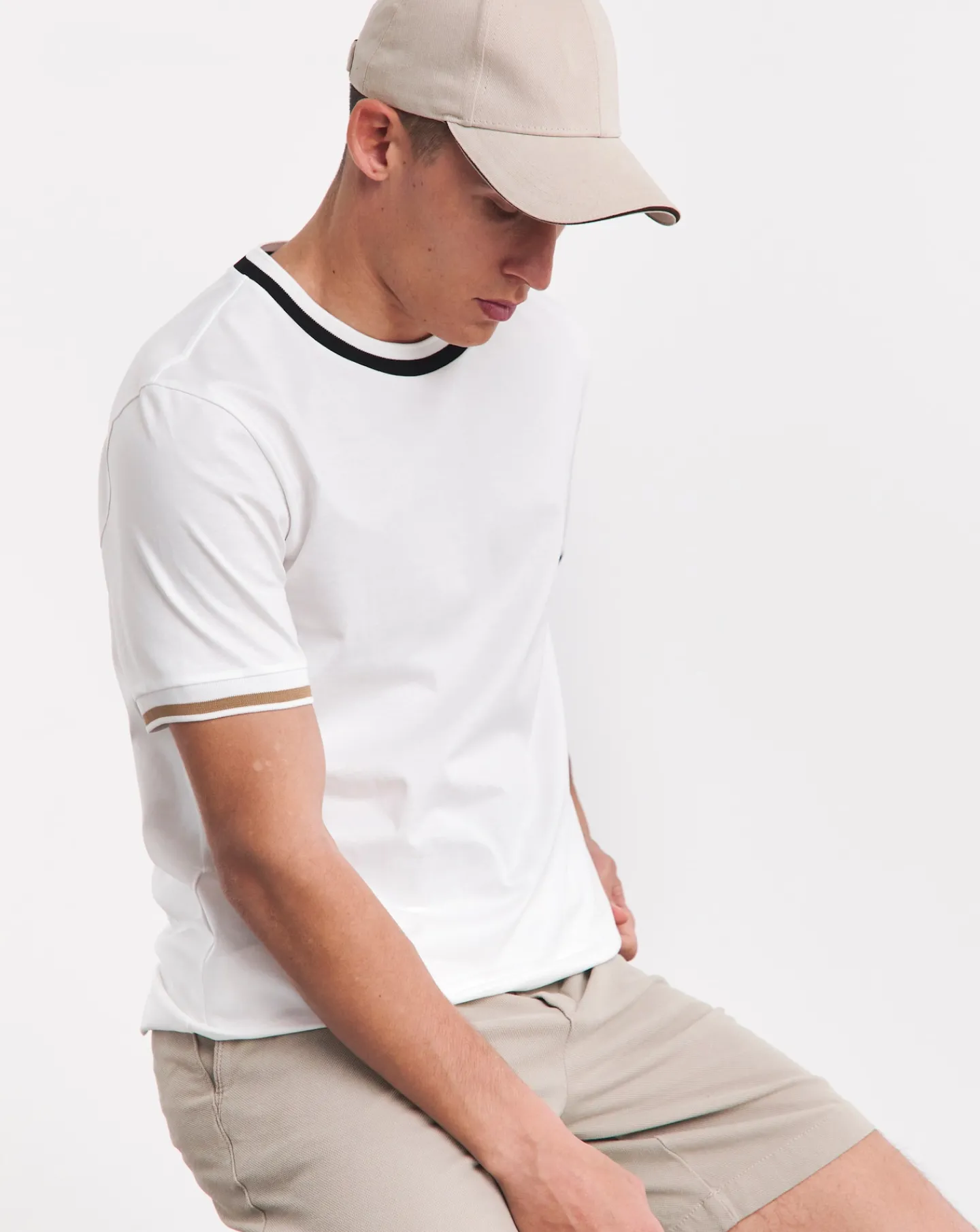 BOSS Tipped Crew Neck T-shirt