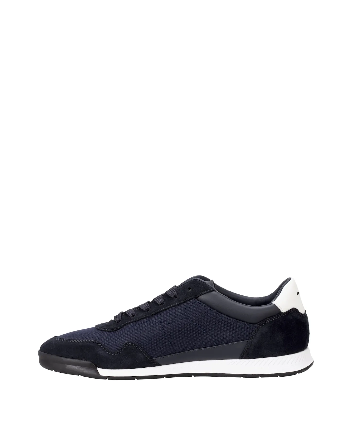 BOSS Titanium Suede Trainer