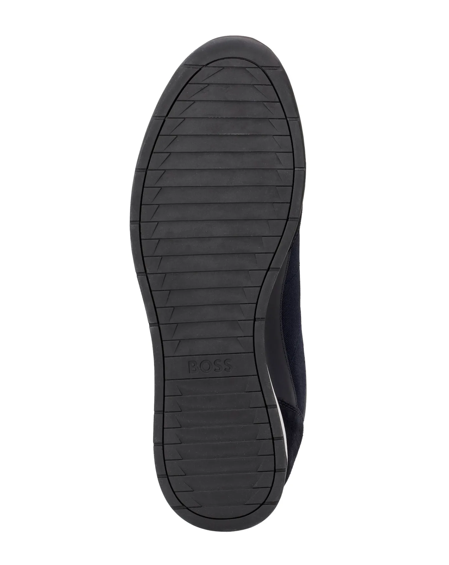 BOSS Titanium Suede Trainer