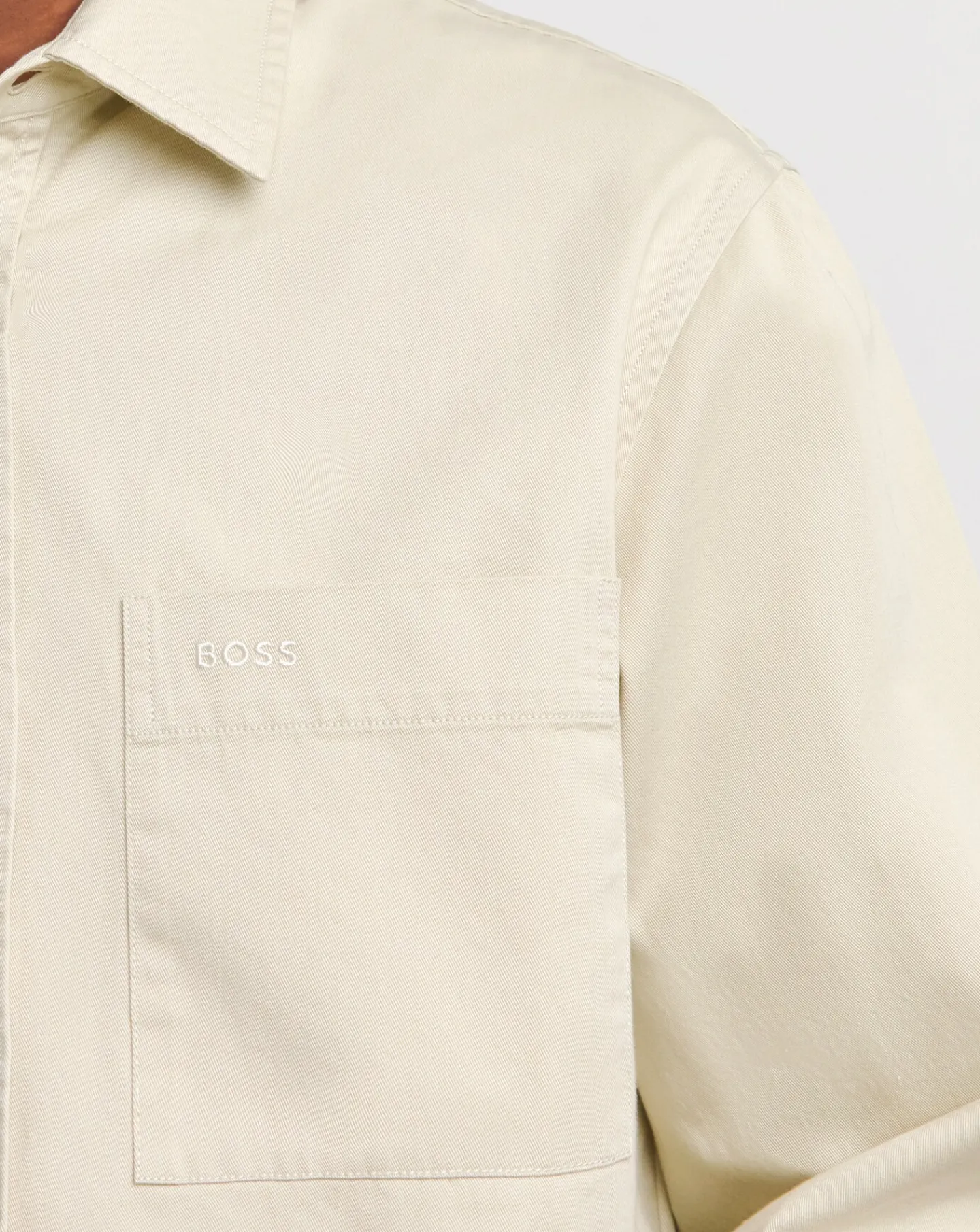 BOSS Twill Pocket Overshirt