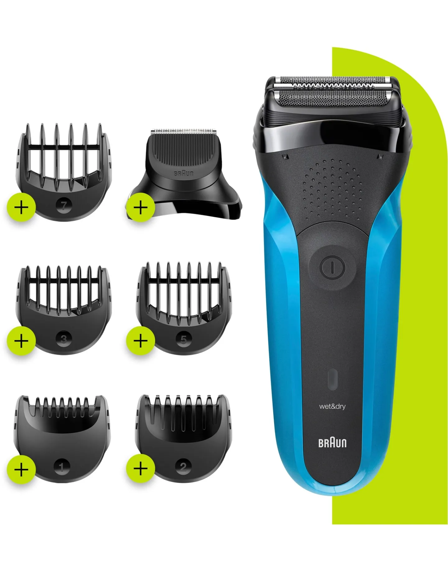 Braun 3 Shave & Style 3 in 1 Rechargeable Shaver