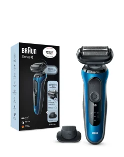 Braun Series 6 B1200 Rechargeable Shaver with Precision Trimmer