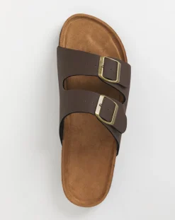 Jacamo Buckle Strap Sandals Wide Fit