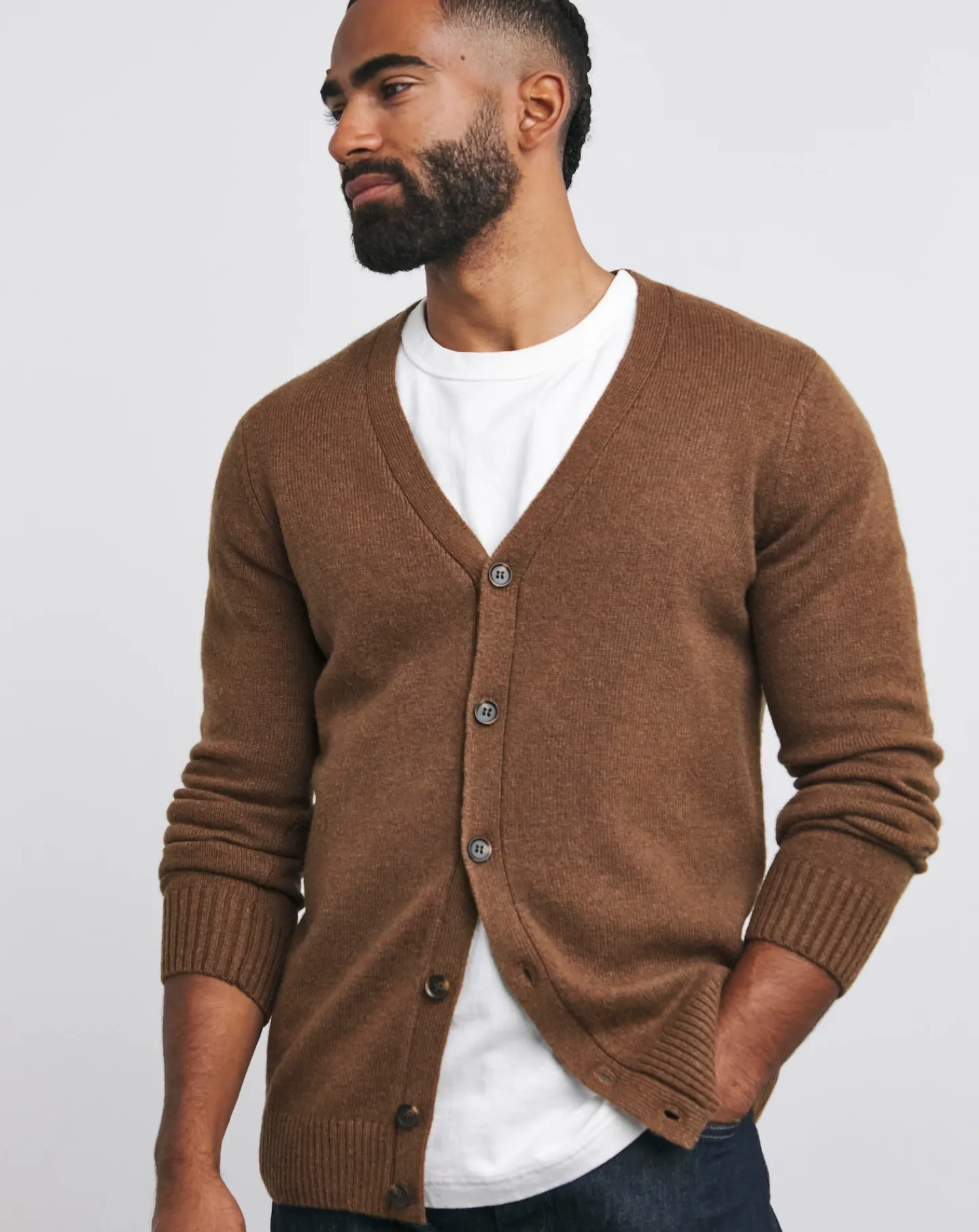 Jacamo Lambswool Cardigan