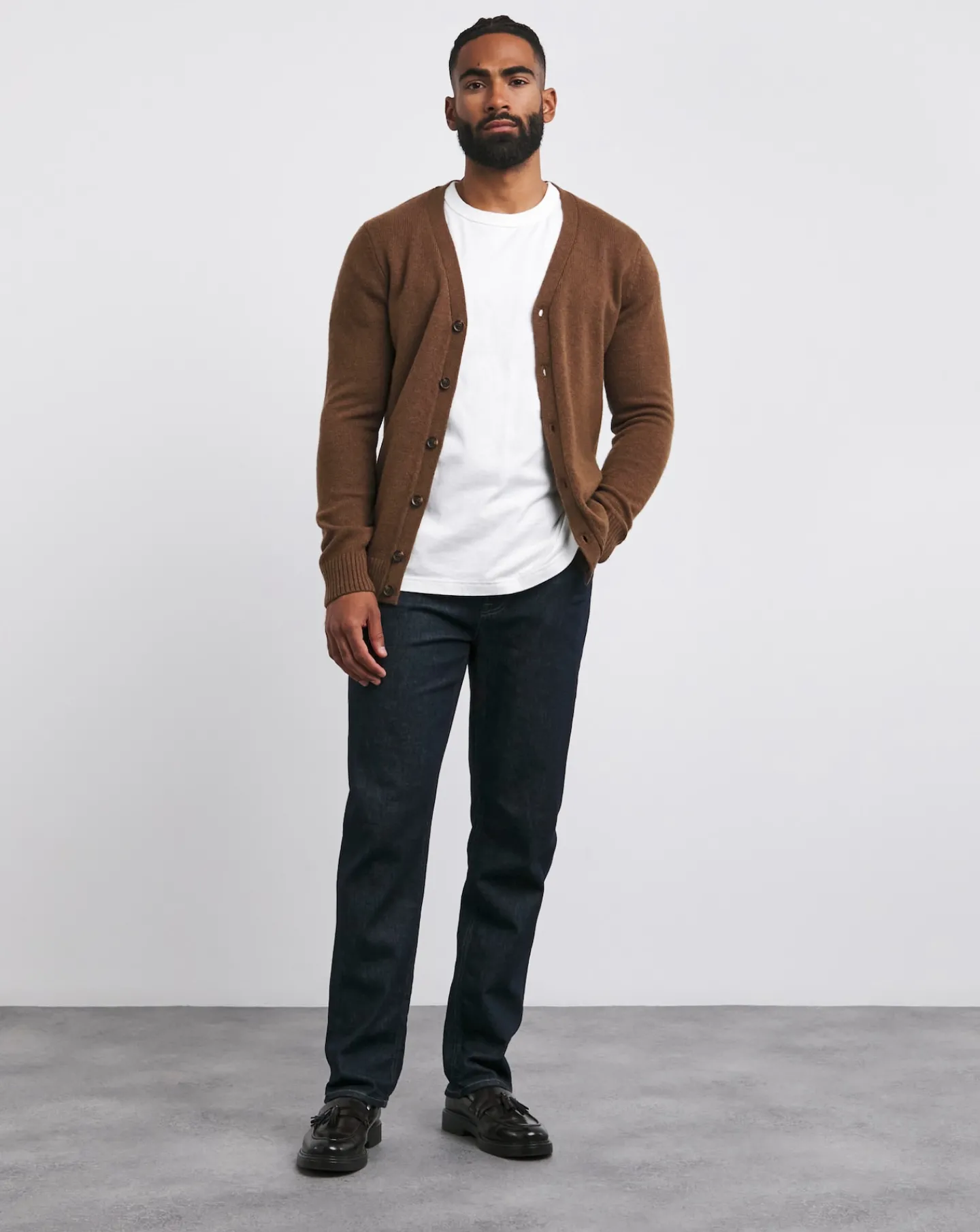 Jacamo Lambswool Cardigan
