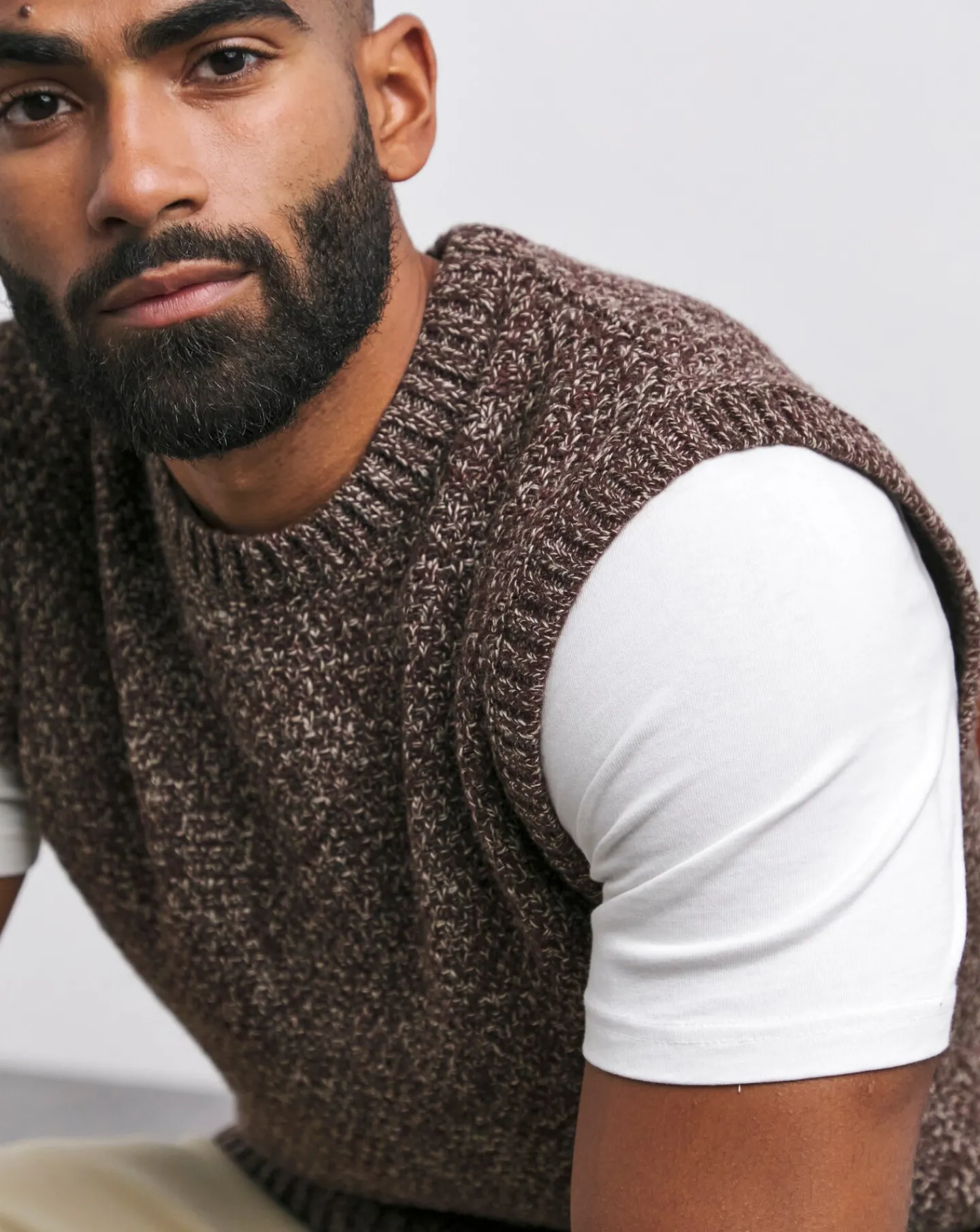 Jacamo Twisted Yarn Vest
