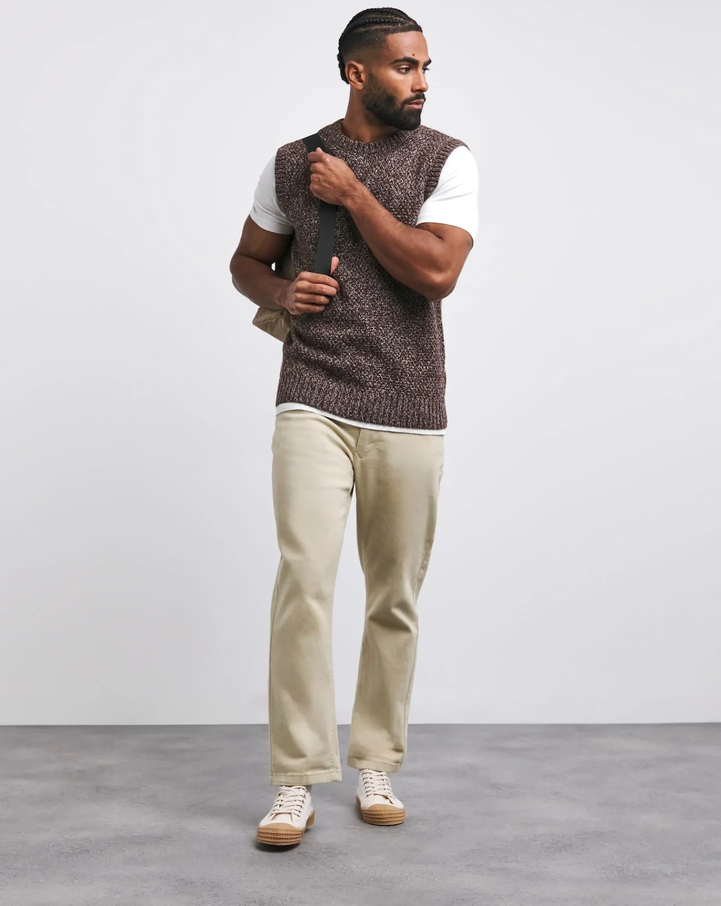 Jacamo Twisted Yarn Vest