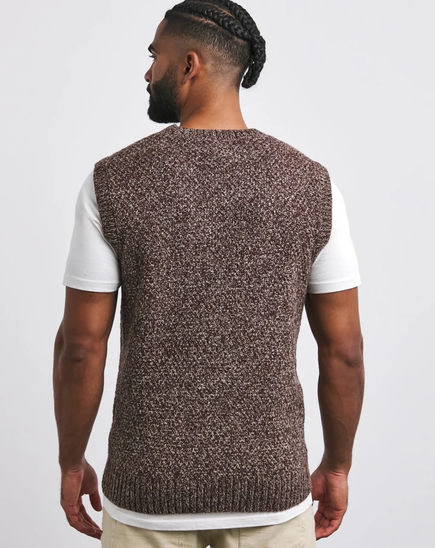 Jacamo Twisted Yarn Vest
