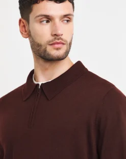 Jacamo Merino Wool Long Sleeve Zip