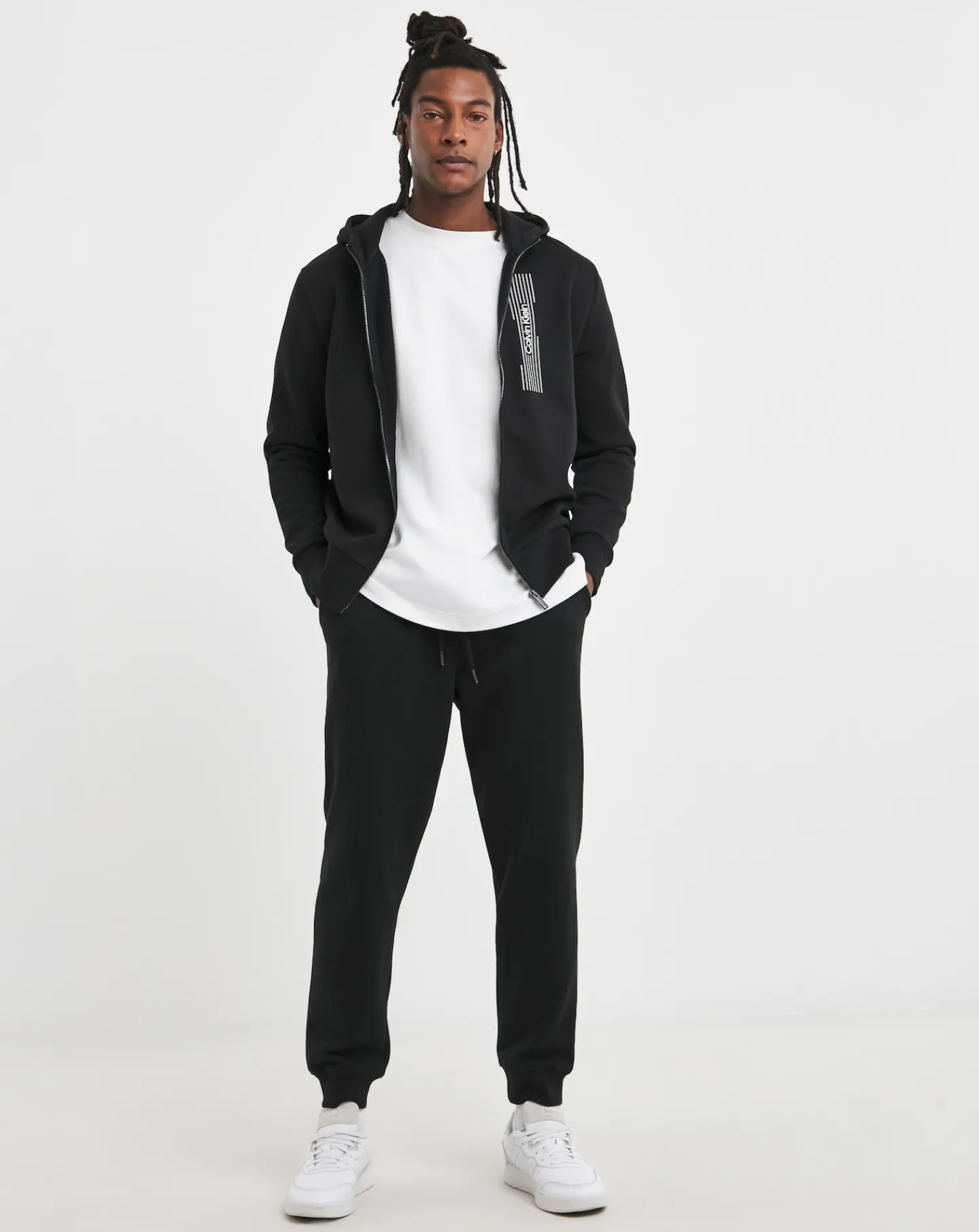 Calvin Klein Horizontal Logo Full Zip Hoodie