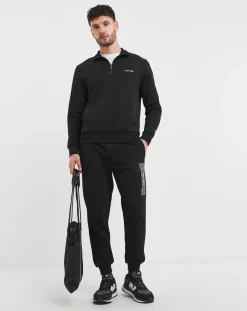 Calvin Klein Micro Logo 1/4 Zip Sweatshirt