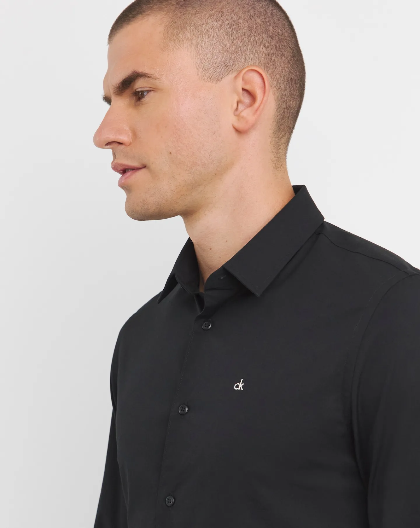 Calvin Klein Classic Poplin Stretch Shirt
