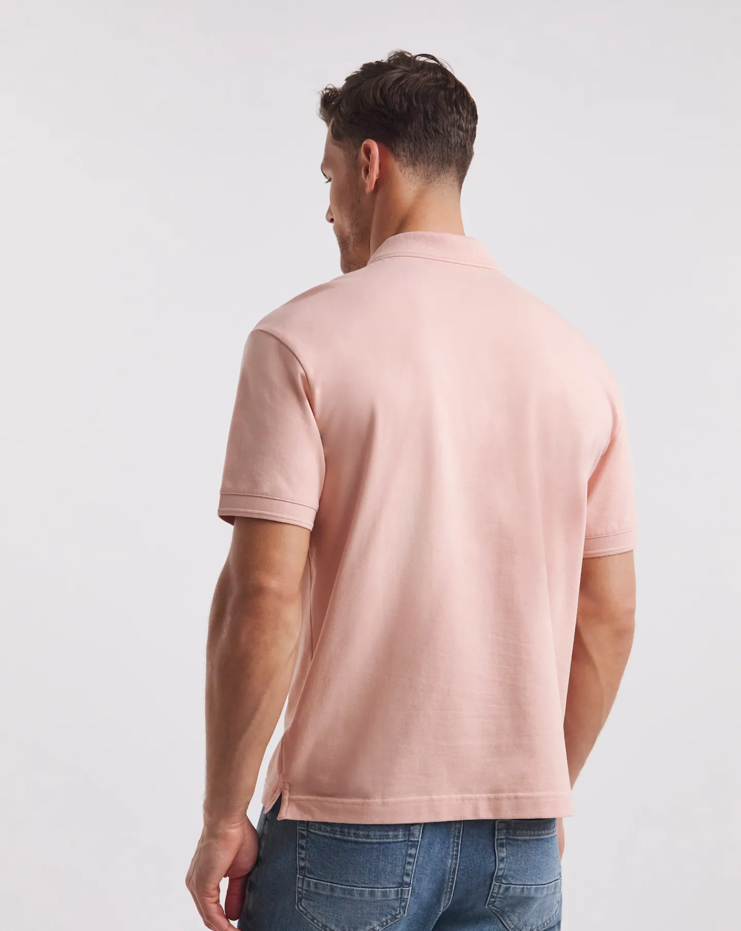 Calvin Klein Coral Stretch Slim Polo