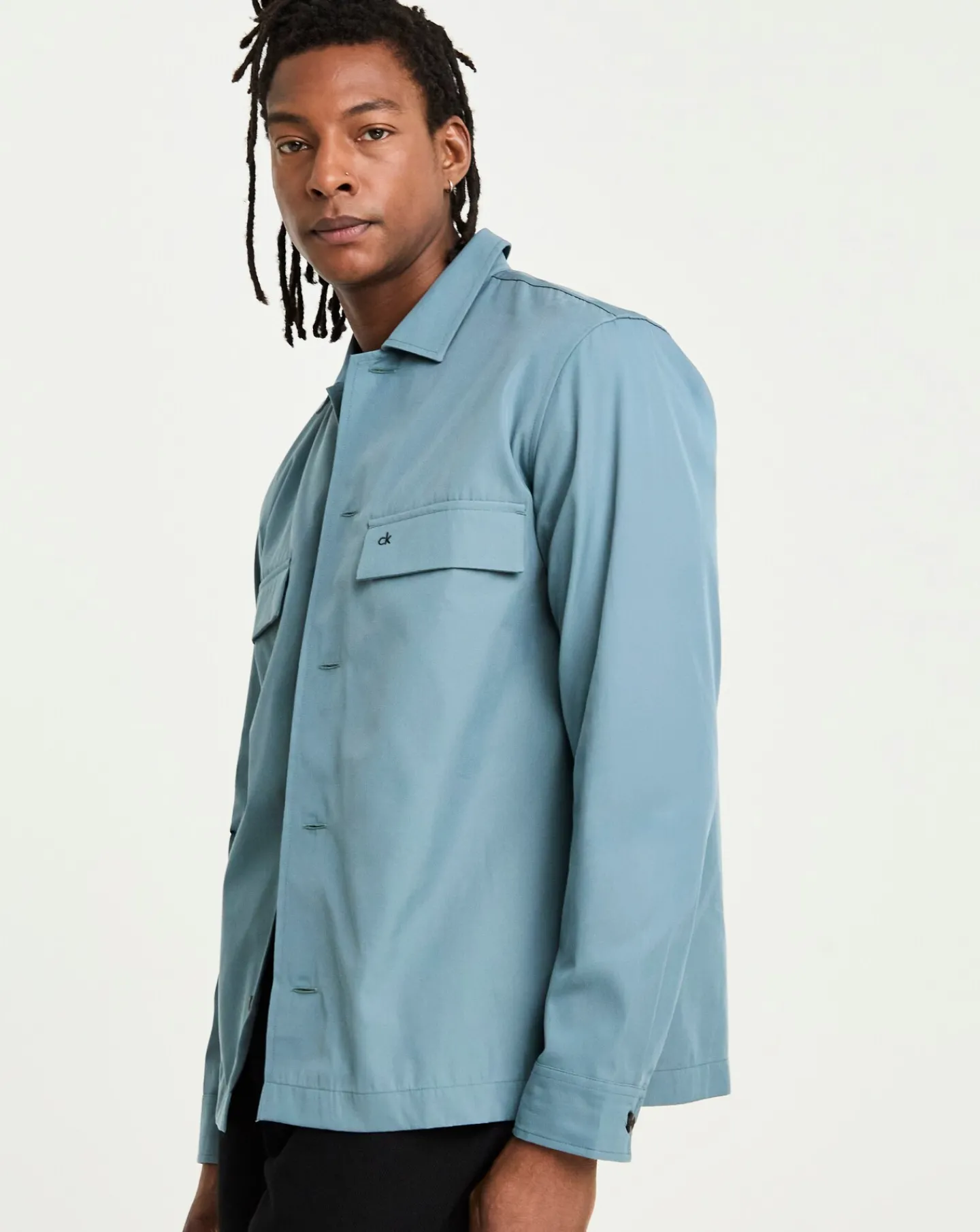Calvin Klein Cotton Blend Overshirt