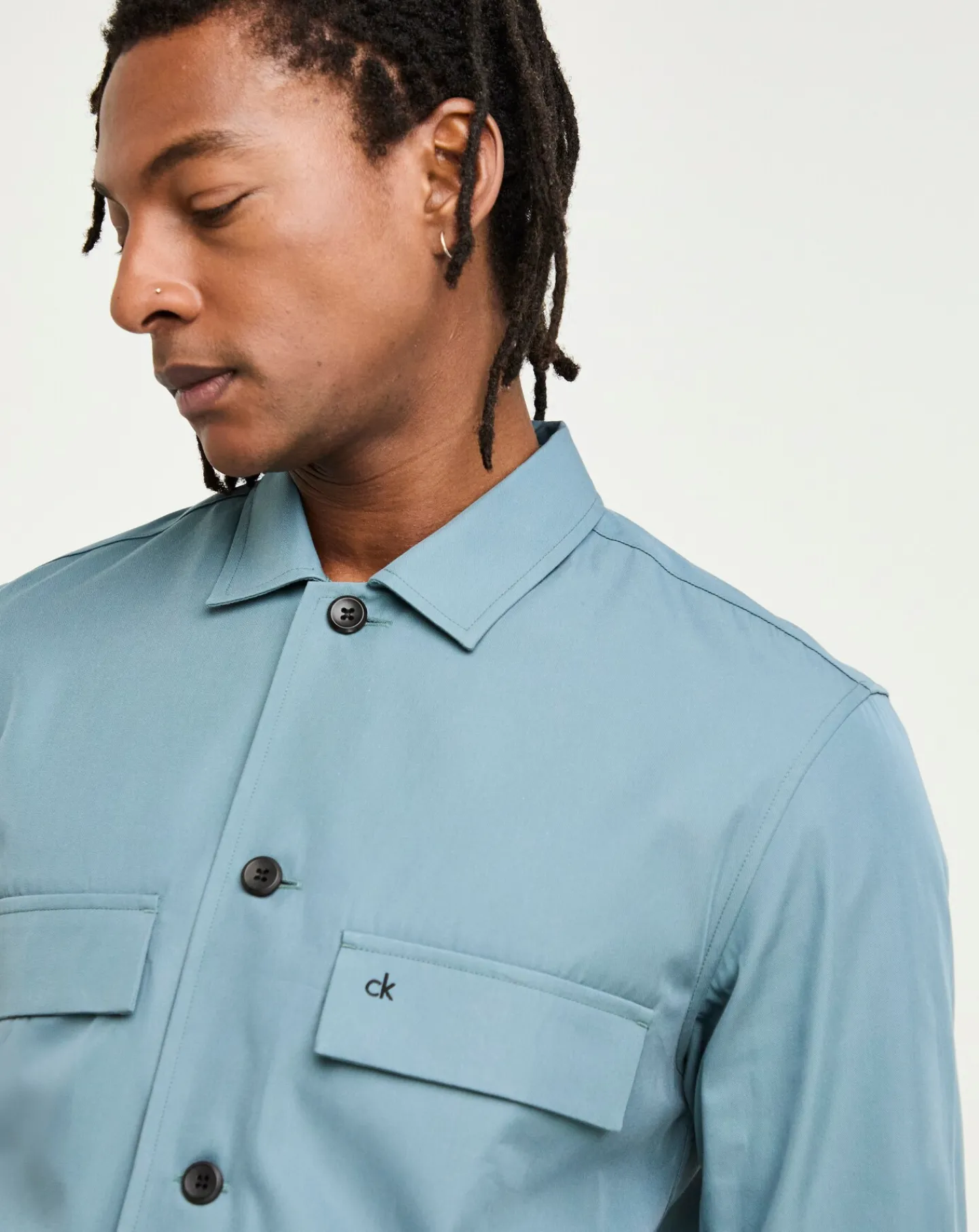 Calvin Klein Cotton Blend Overshirt