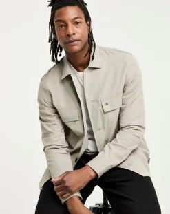Calvin Klein Cotton Blend Overshirt