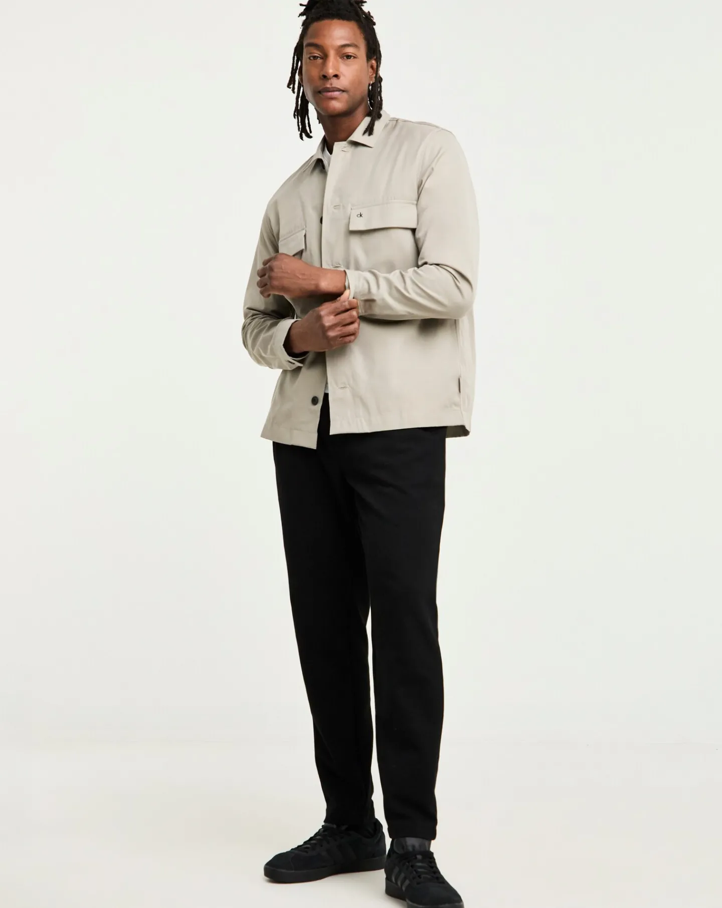 Calvin Klein Cotton Blend Overshirt