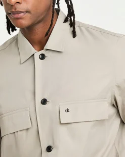 Calvin Klein Cotton Blend Overshirt