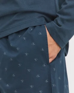 Calvin Klein Cotton Poplin Pyjama Set