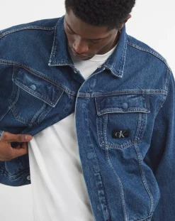 Jacamo Calvin Klein Jeans Boxy Denim Jacket