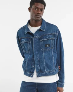 Jacamo Calvin Klein Jeans Boxy Denim Jacket