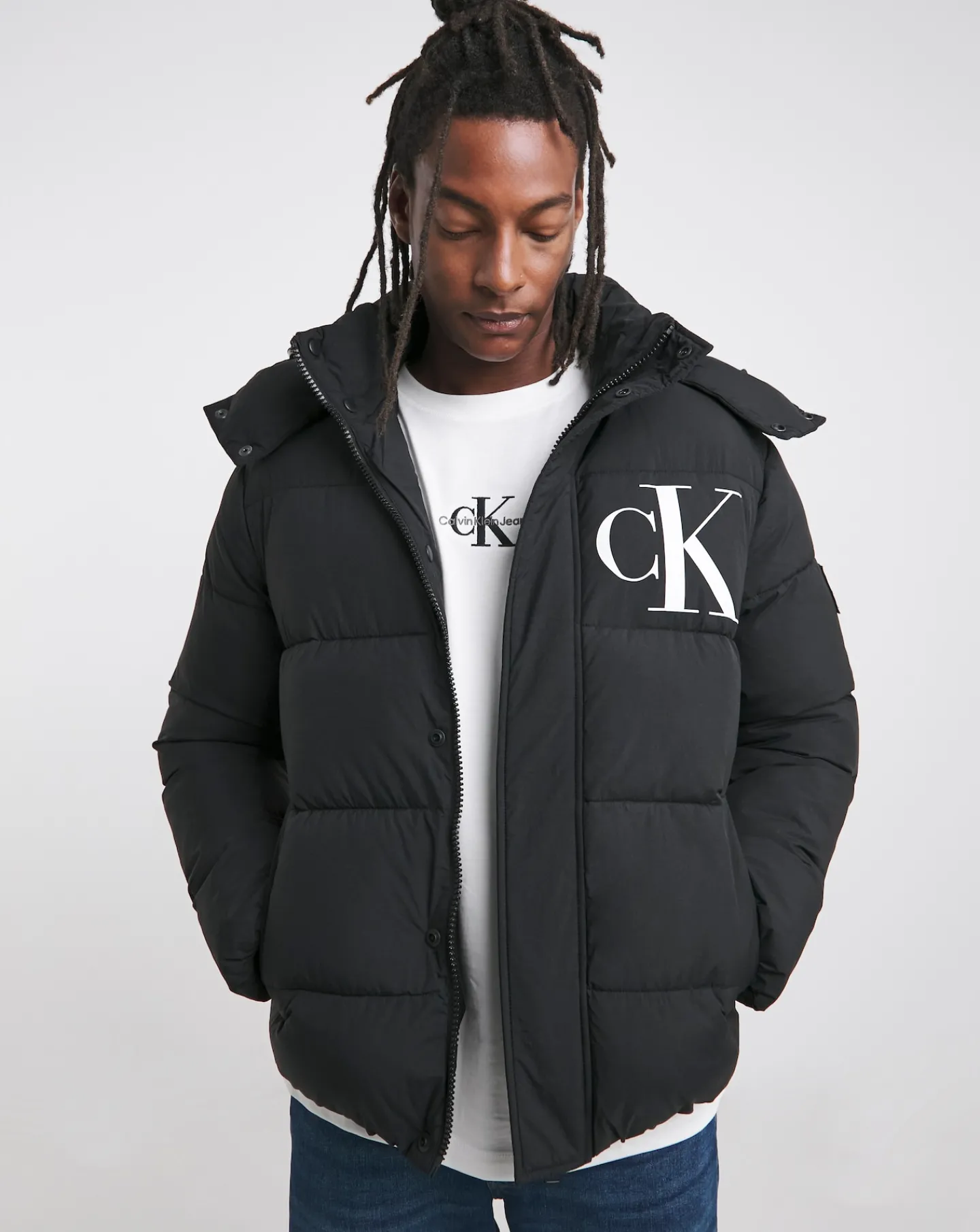 Calvin Klein Jeans Essential Logo Padded Jacket