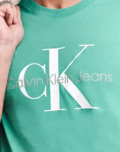 Calvin Klein Jeans Large Logo Green T-shirt
