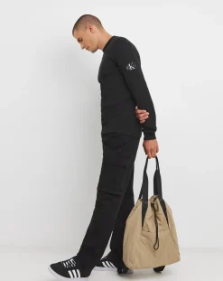 Calvin Klein Jeans Long Sleeve Waffle T-Shirt