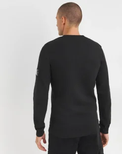 Calvin Klein Jeans Long Sleeve Waffle T-Shirt