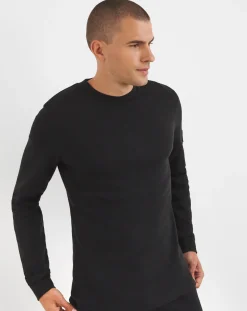 Calvin Klein Jeans Long Sleeve Waffle T-Shirt
