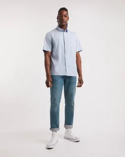Calvin Klein Light Blue Stretch Shirt