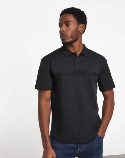 Calvin Klein Logo Taped Polo Shirt