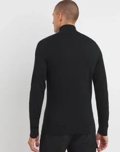 Calvin Klein Merino Quarter Zip Jumper