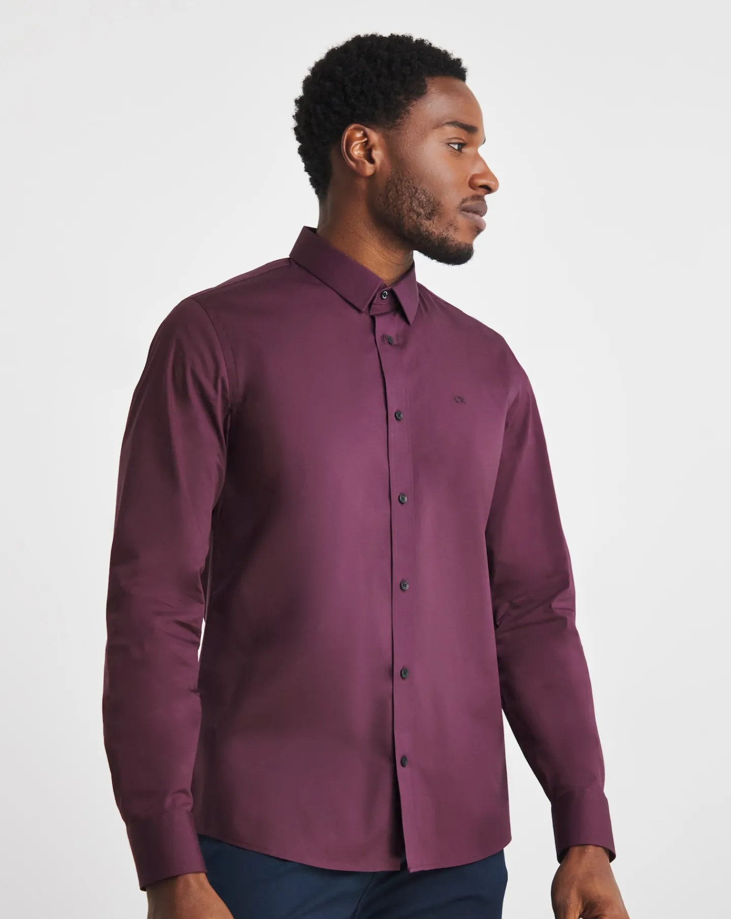 Calvin Klein Poplin Slim Fit Shirt