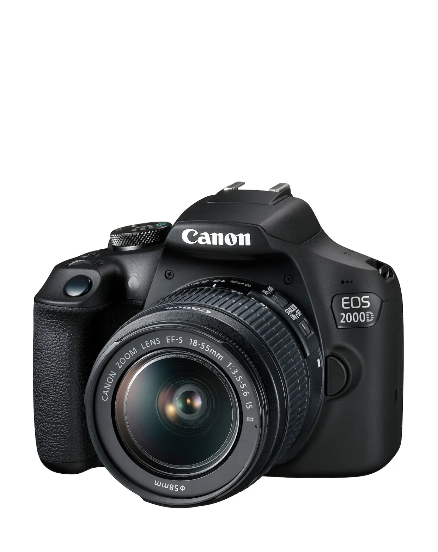 Canon EOS 2000D SLR Camera with EF-S 18-55mm IS II Lens