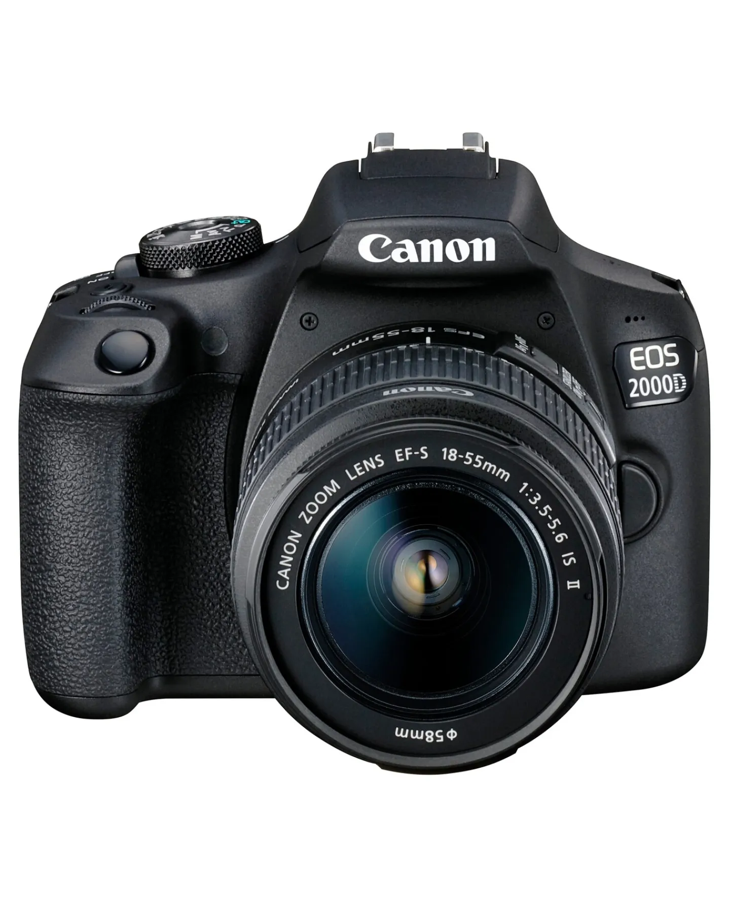 Canon EOS 2000D SLR Camera with EF-S 18-55mm IS II Lens