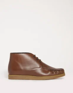 Jacamo Casual Leather Chukka Boot Wide Fit