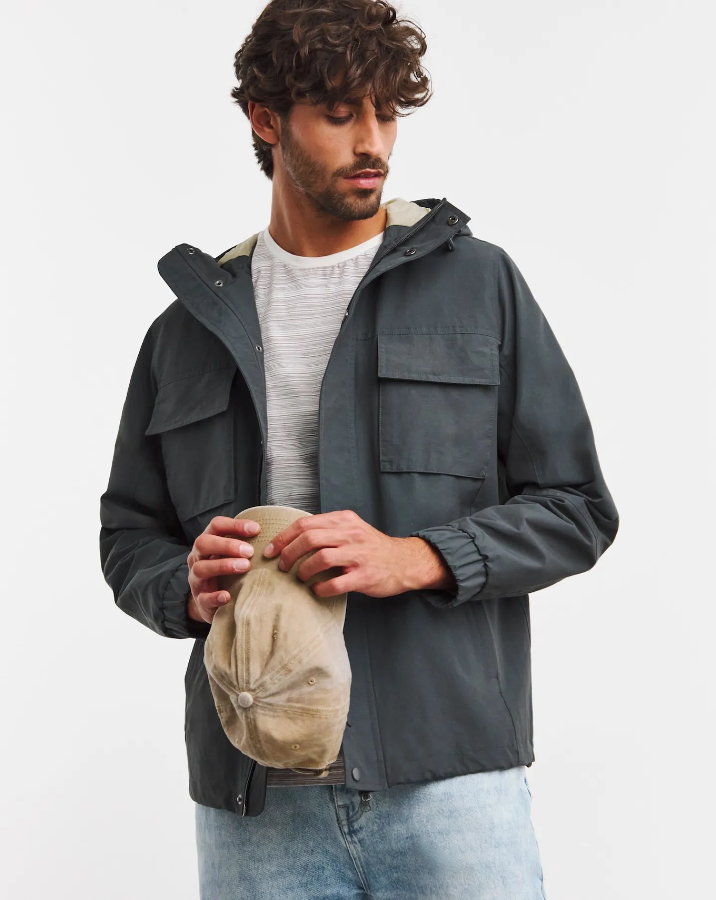 Jacamo Lightweight Chest Pocket Jacket
