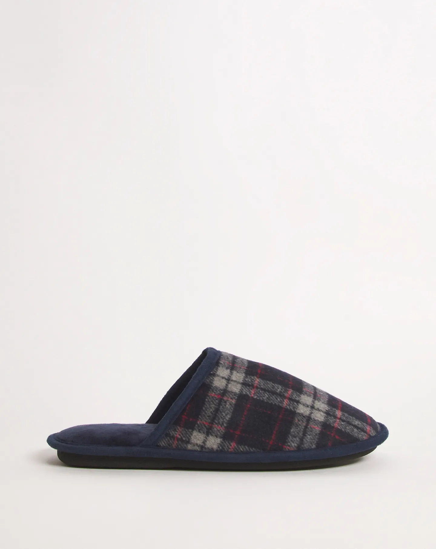 Jacamo Check Mule Slipper Wide