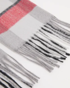 Jacamo Checked Woven Scarf