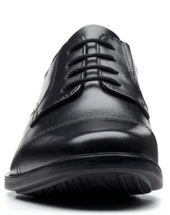 Clarks Howard Cap Shoes Wide Fit