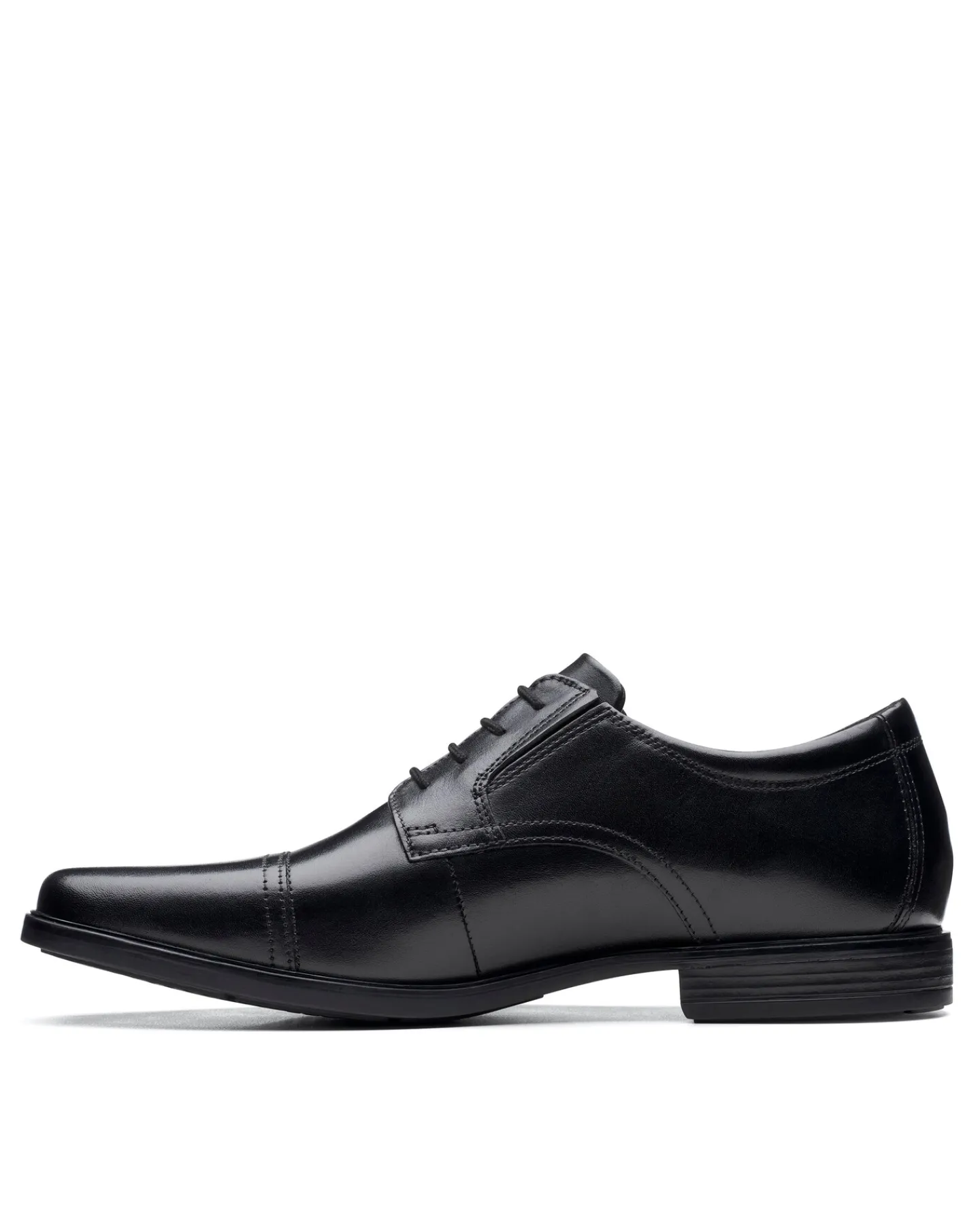 Clarks Howard Cap Shoes Wide Fit
